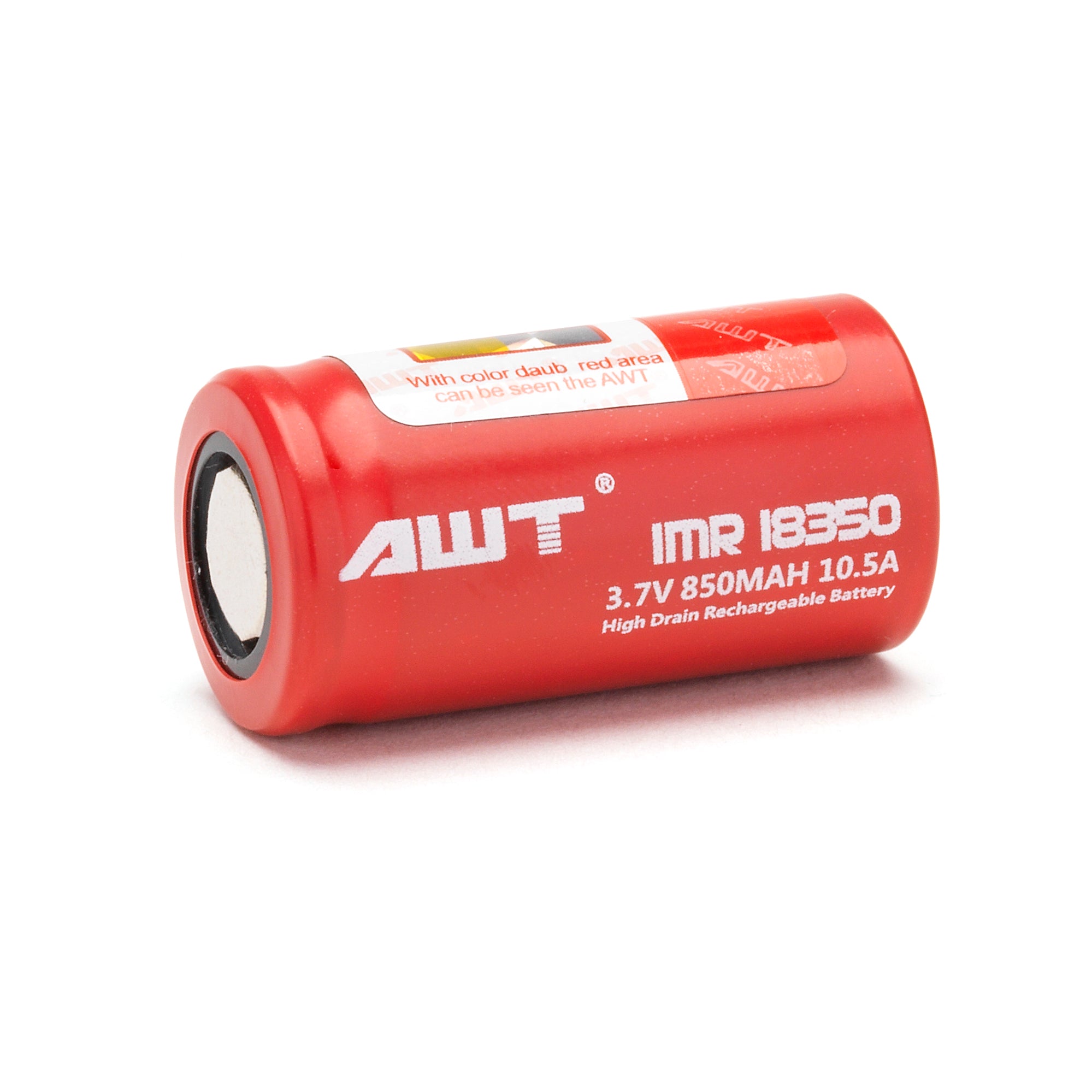 AWT 18350 850mAh Battery AWT 18350 850mAh Battery