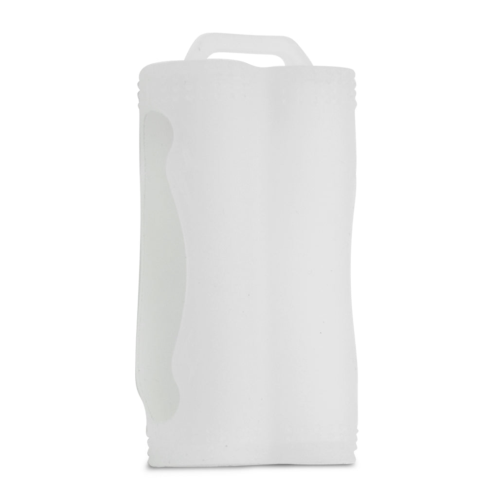 18650 Battery Silicone Case (2x) - White/Clear