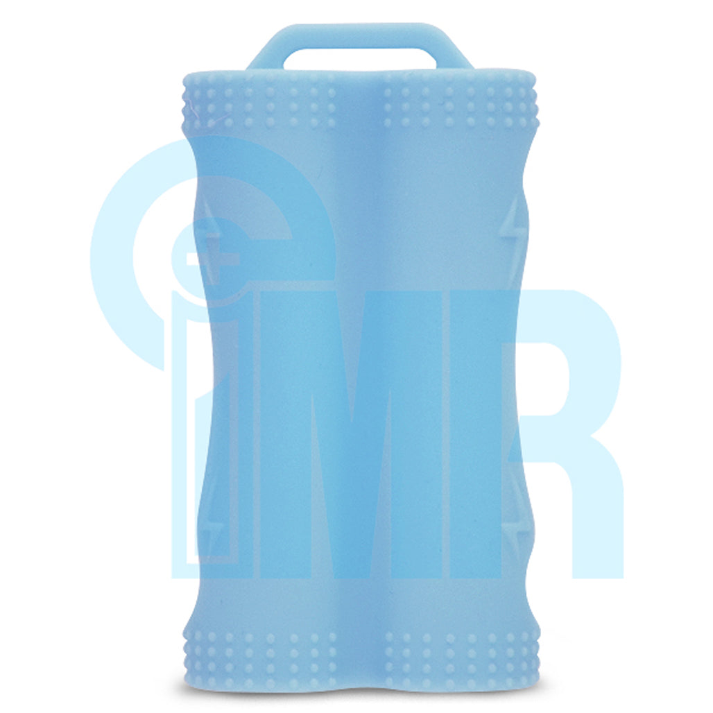 18650 Battery Silicone Case (2x) - Light Blue