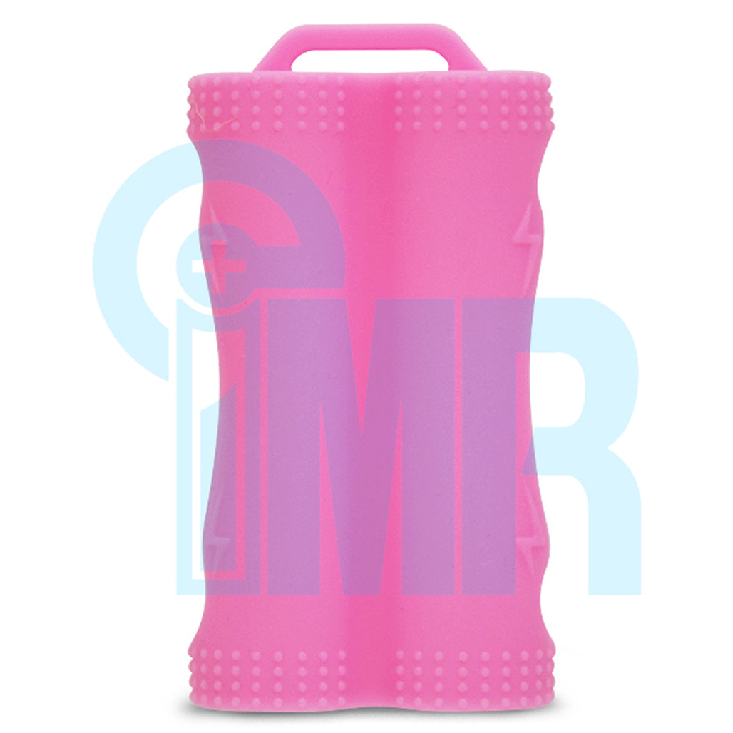 18650 Battery Silicone Case (2x) - Pink