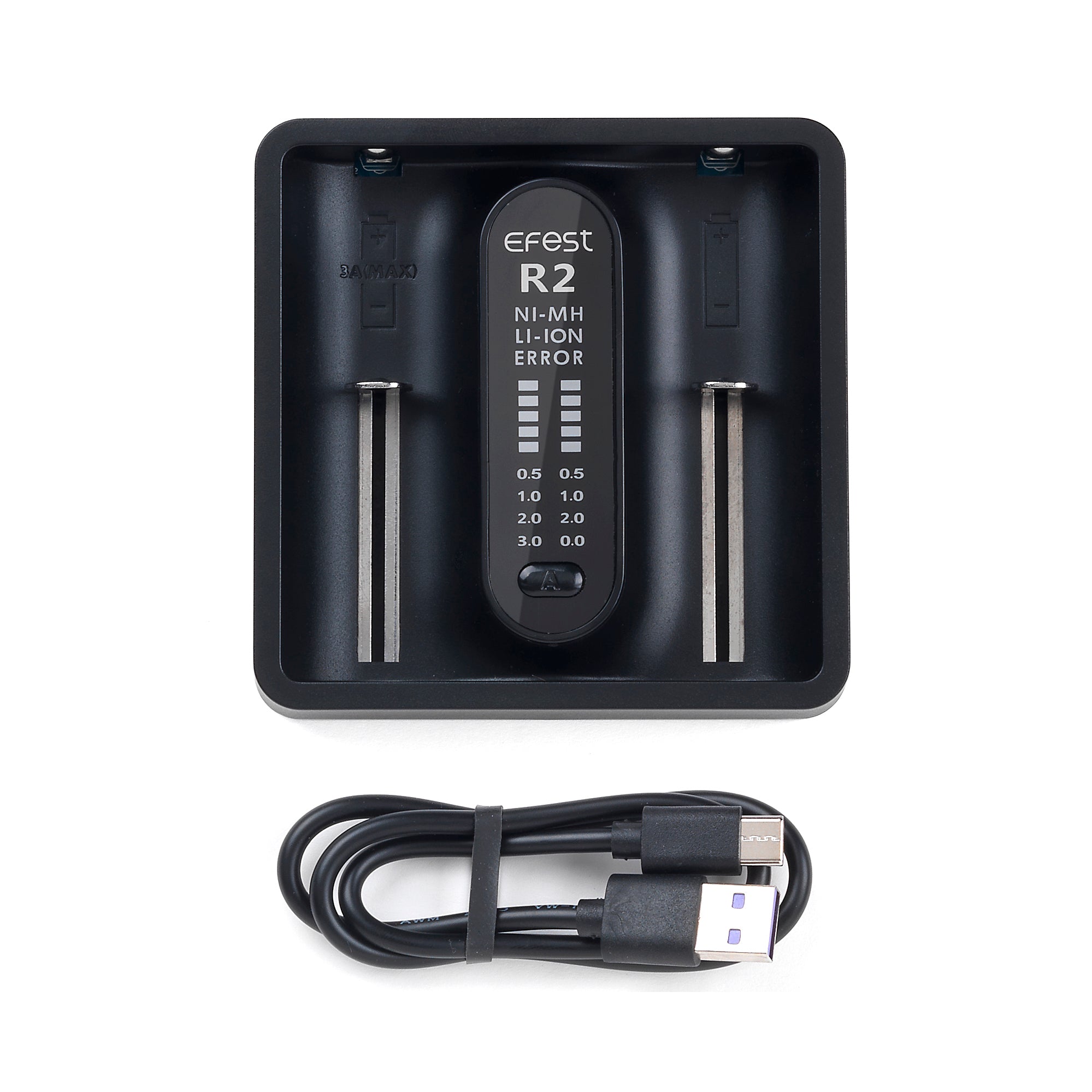 Efest iMate R2 Intelligent QC 2-Channel Charger Open Box