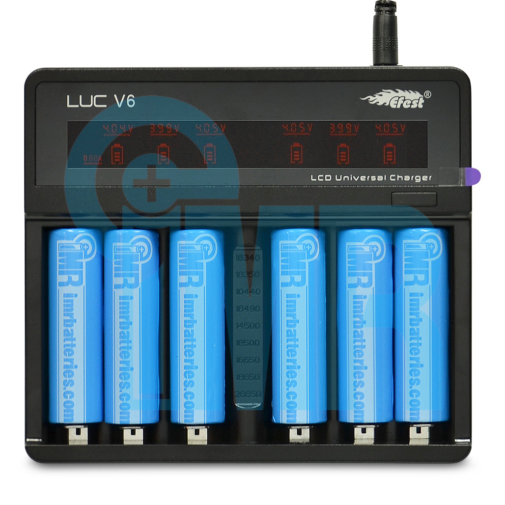 Efest LUC V6 6 Channel Battery Charger