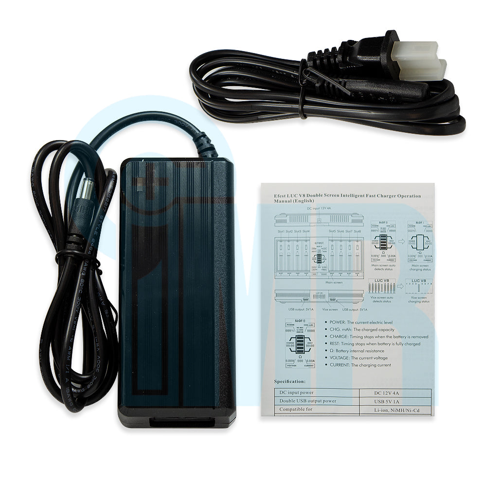 Efest LUC V8 8 Channel Battery Charger