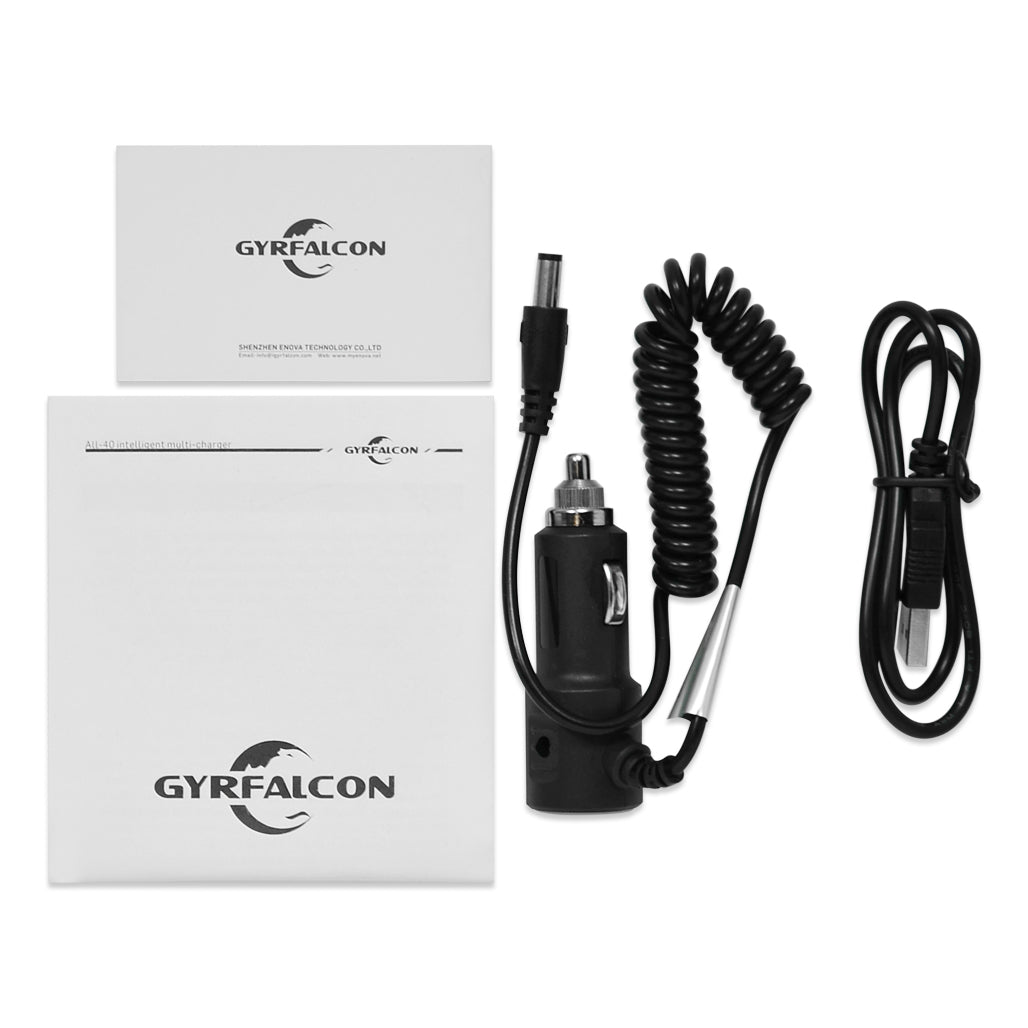 GYRFALCON All-40 4 Channel Digital Battery Charger