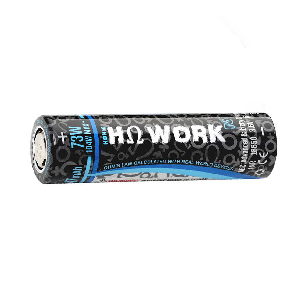 Hohm Tech Work v2 18650 High-Drain Lithium-Ion Cell