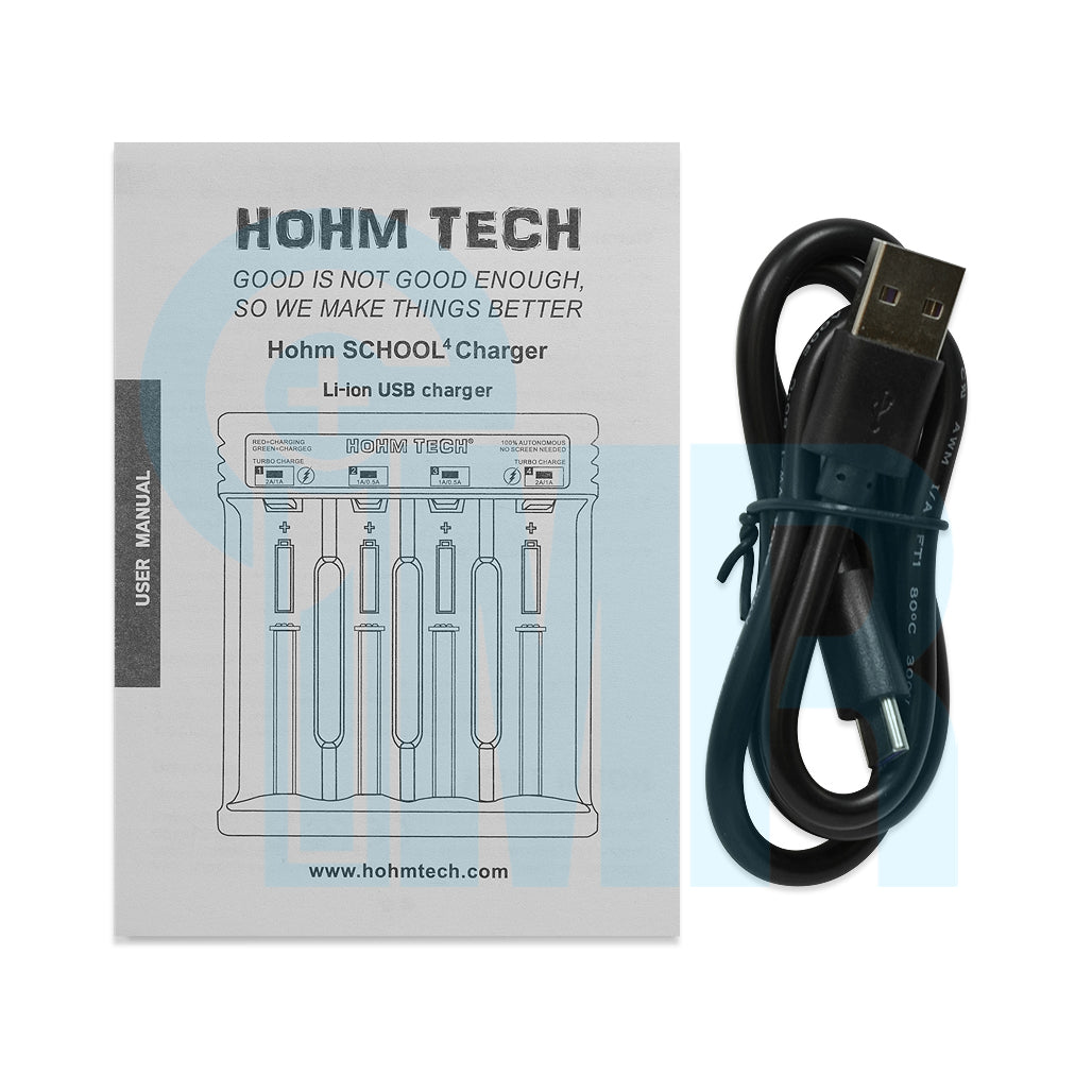 Hohm Tech School 4 Channel Battery Charger
