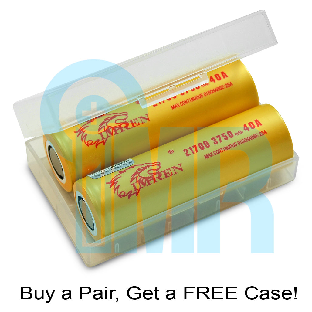IMREN 21700 3750mAh 25A Battery
