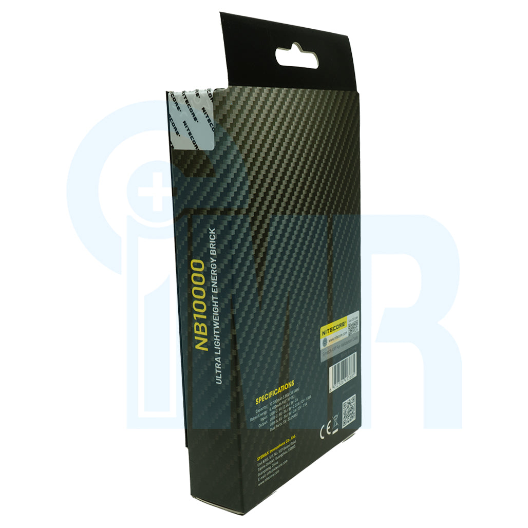 Nitecore NB10000 Gen 2 Ultra Lightweight Power Bank - 10,000mAh