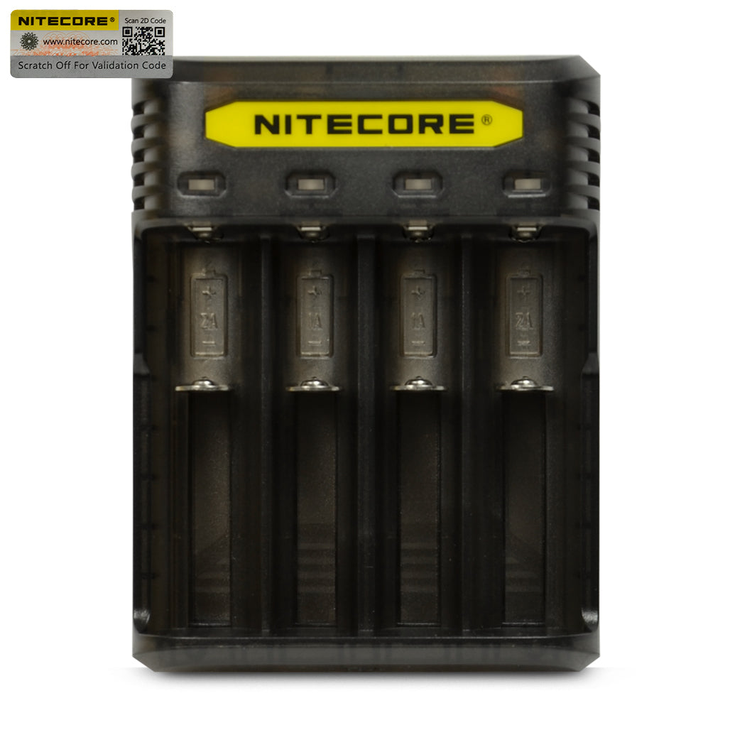Nitecore Q4 4 Channel Battery Charger - Black