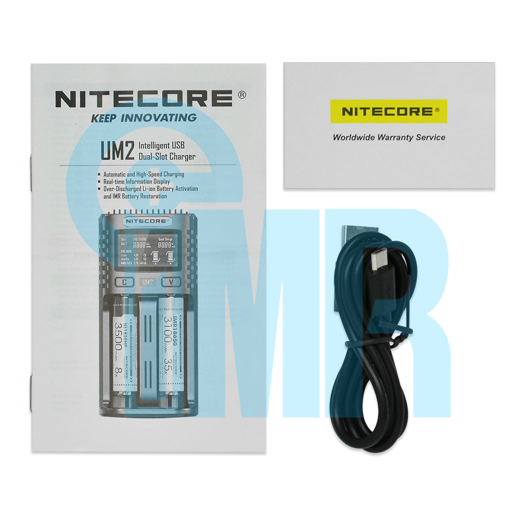 Nitecore UM2 2 Channel Digital Battery Charger