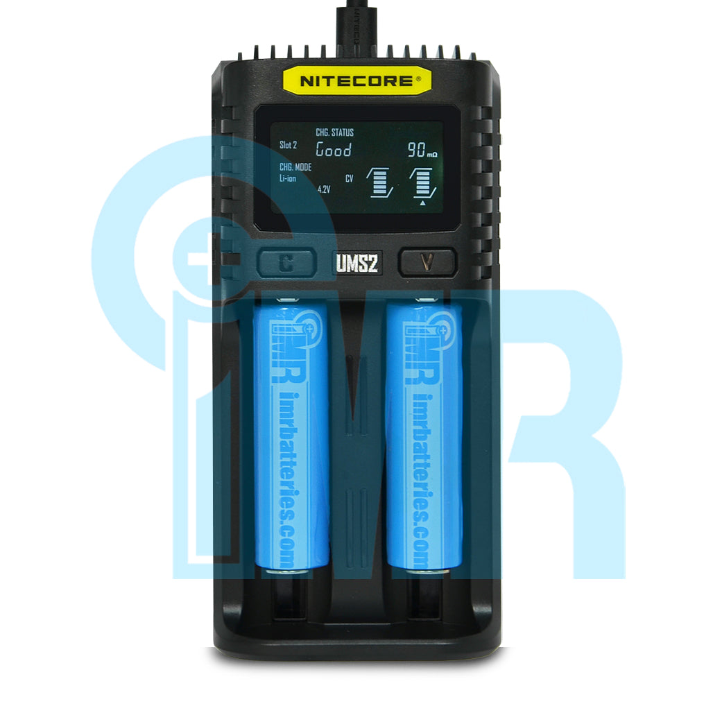Nitecore UMS2 2 Channel Digital Battery Charger