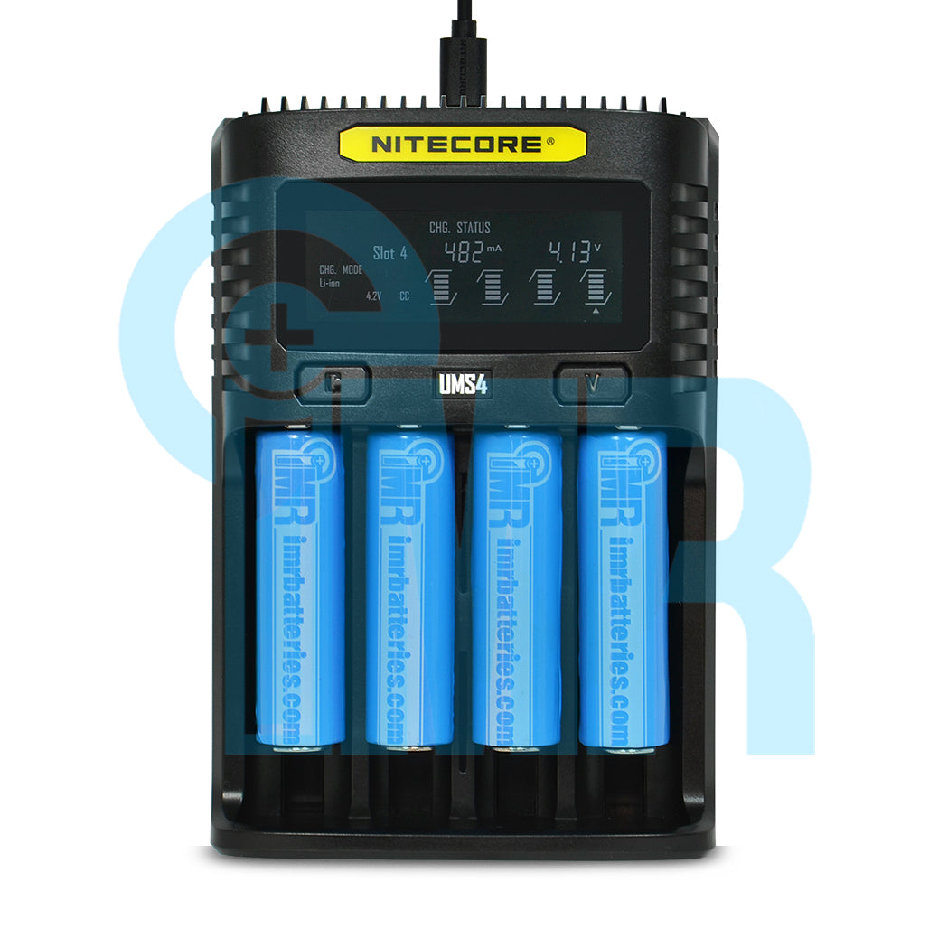 Nitecore UMS4 4 Channel Digital Battery Charger