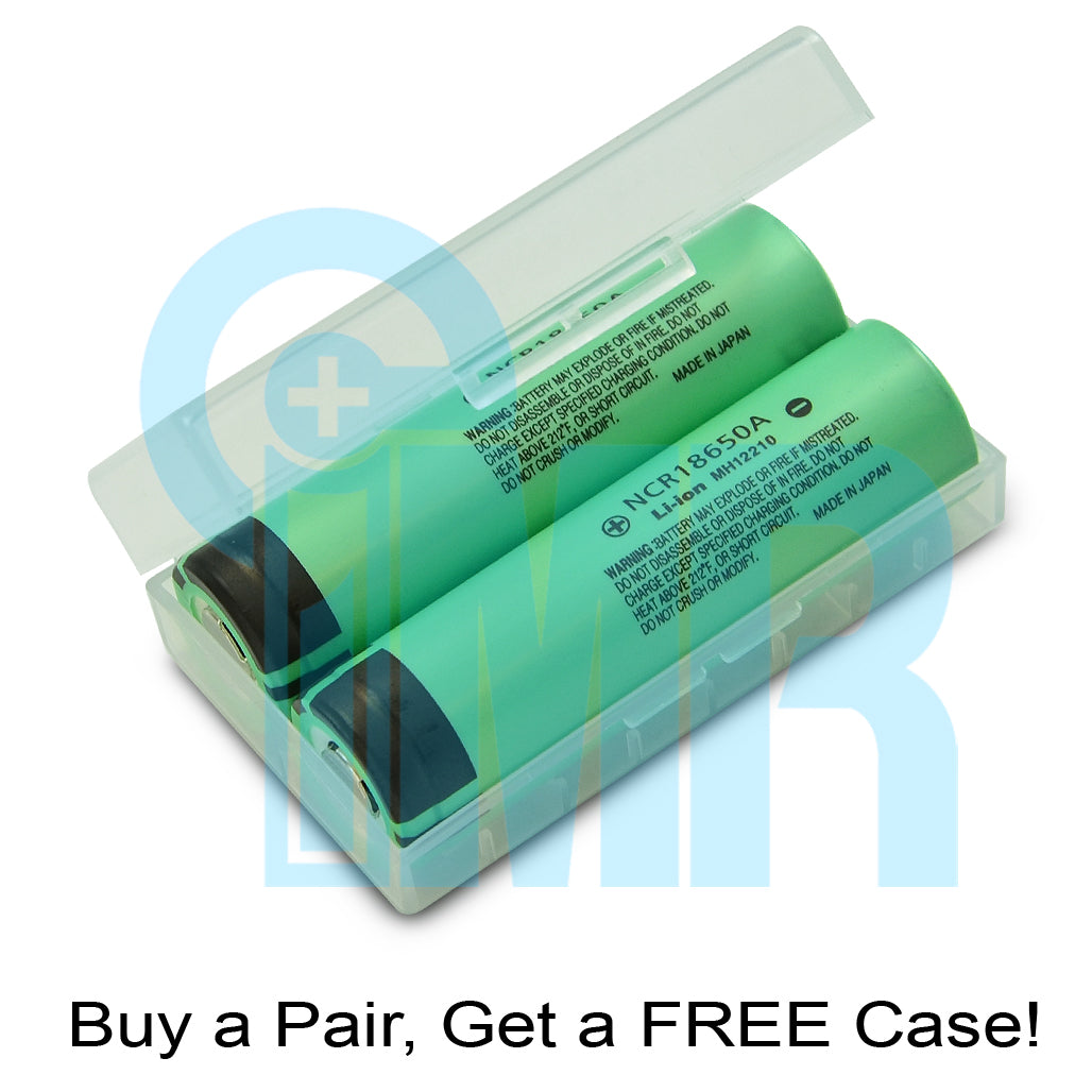 Panasonic NCR18650A 3100mAh 6.2A Battery