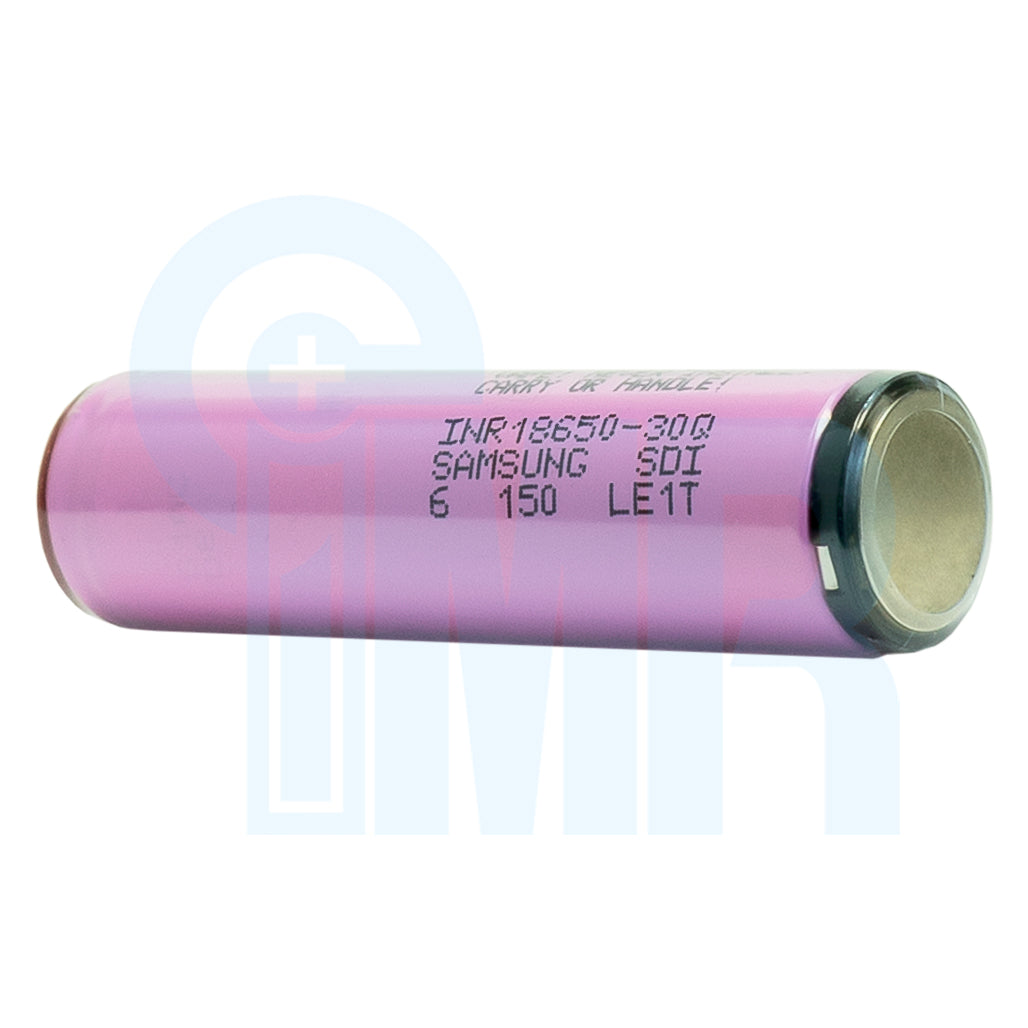 Samsung 30Q 18650 3000mAh Battery - Protected Button Top