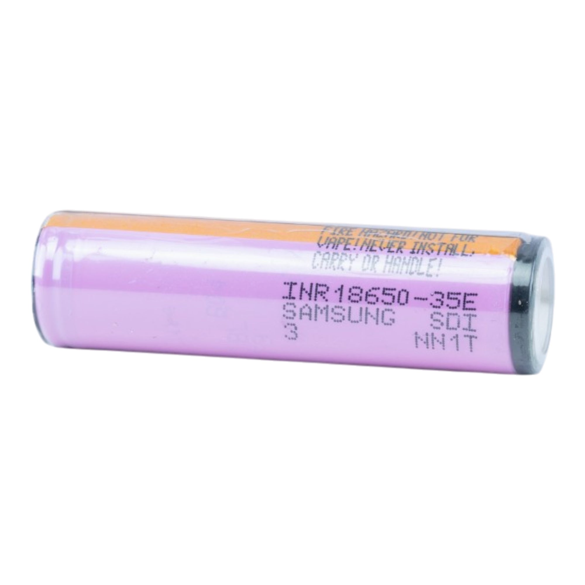 Samsung 35E 18650 3500mAh 8A Battery - Protected Button Top