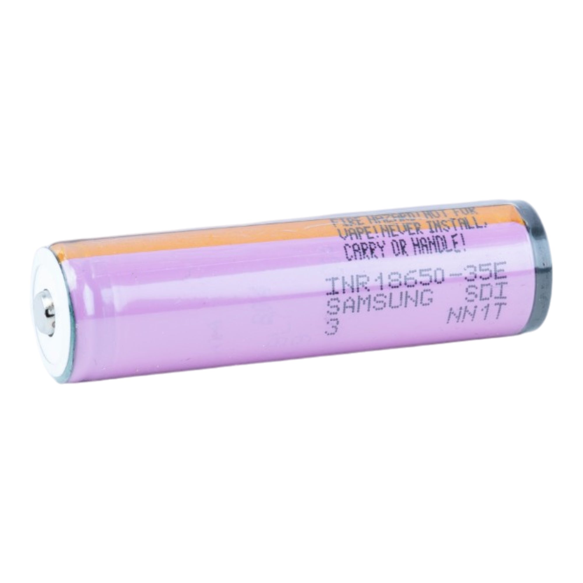 Samsung 35E 18650 3500mAh 8A Battery - Protected Button Top