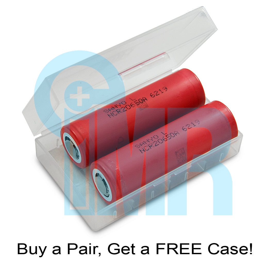 Sanyo NCR20650A 3100mAh 30A Battery
