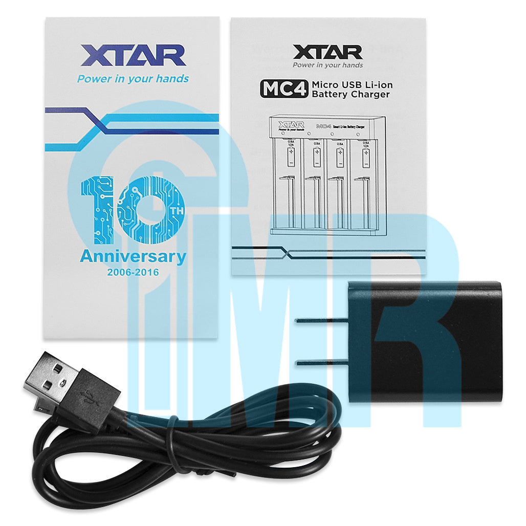 XTAR MC4 4 Channel Battery Charger