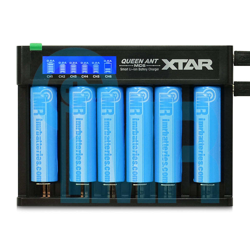 XTAR QUEEN ANT MC6 6 Channel Digital Battery Charger