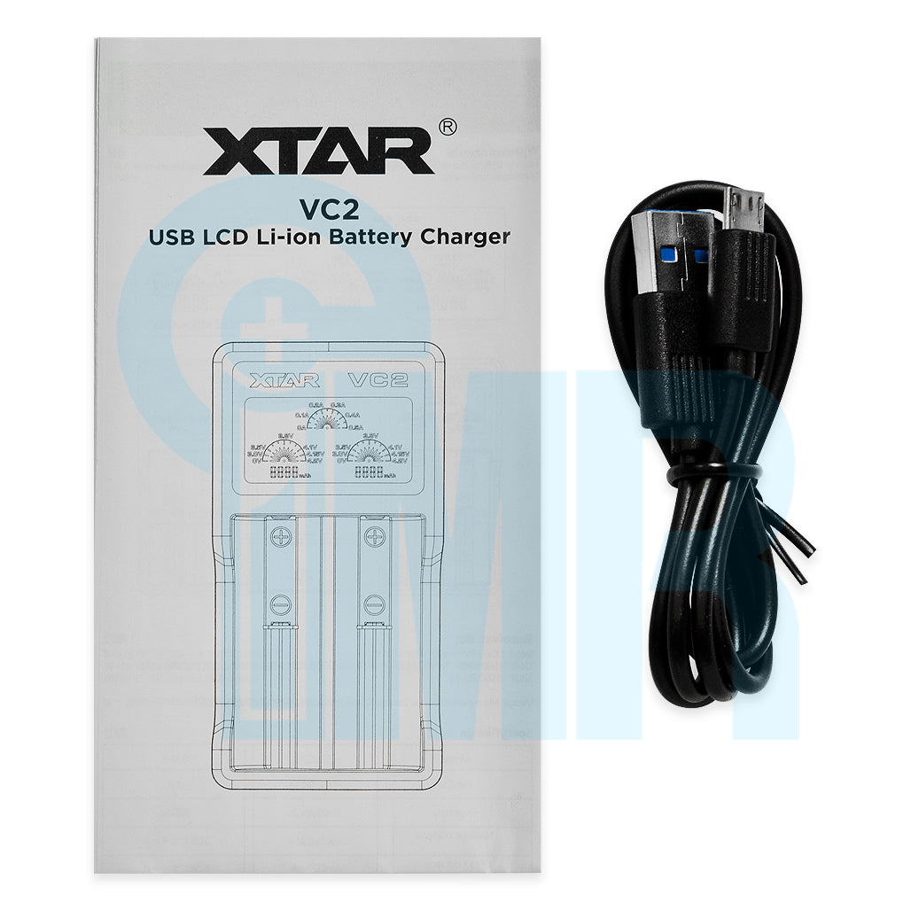 XTAR VC2 2 Channel Digital Battery Charger