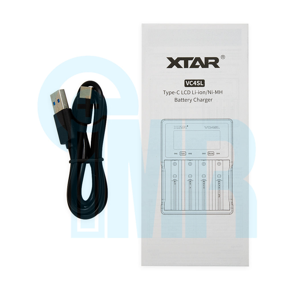 XTAR VC4SL 4 Channel Type-C Battery Charger