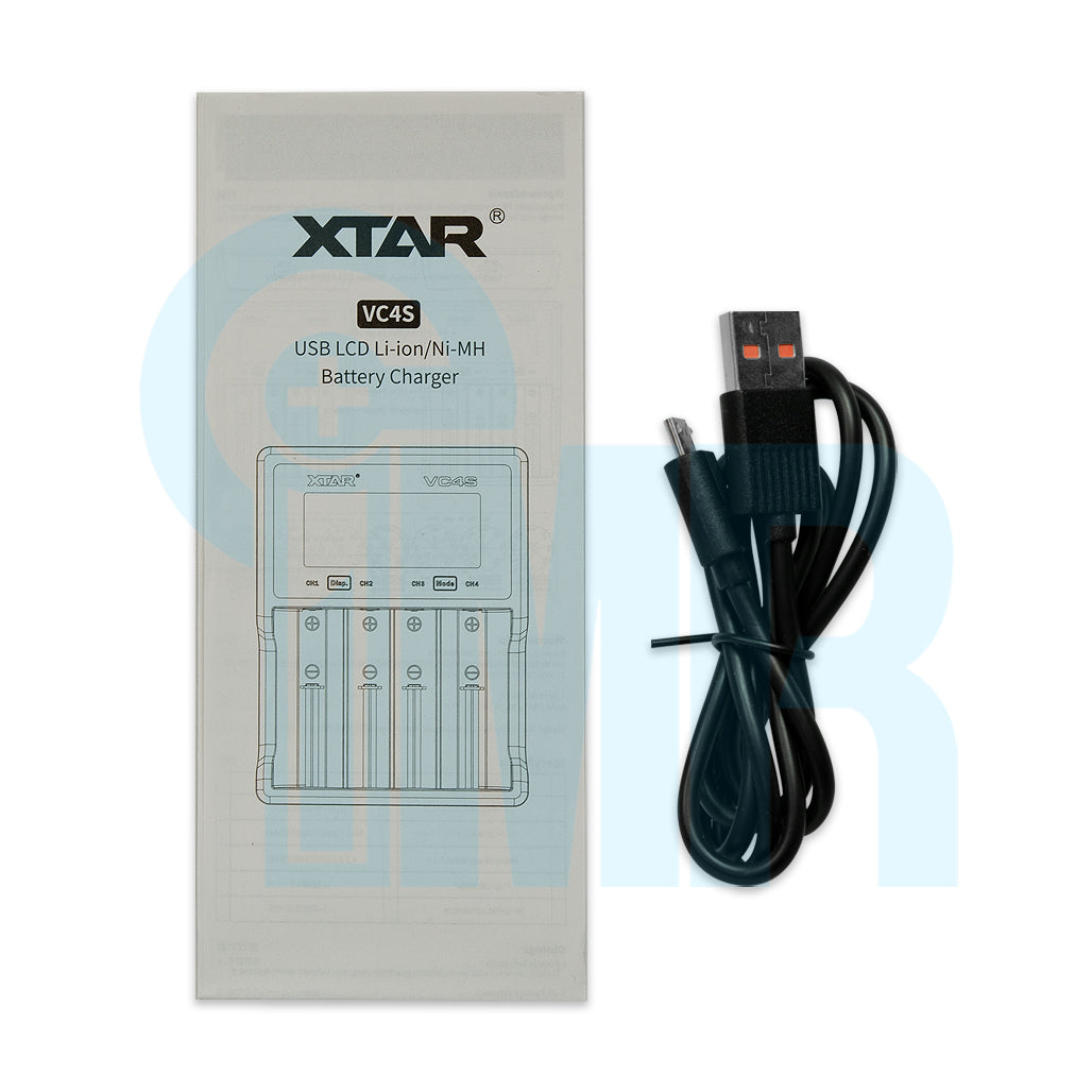 XTAR VC4S 4 Channel Digital Battery Charger