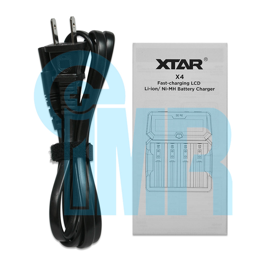 XTAR X4 4 Channel Digital Battery Charger