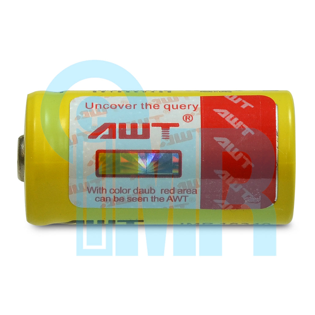 AWT 16340 550mAh Battery - Button Top