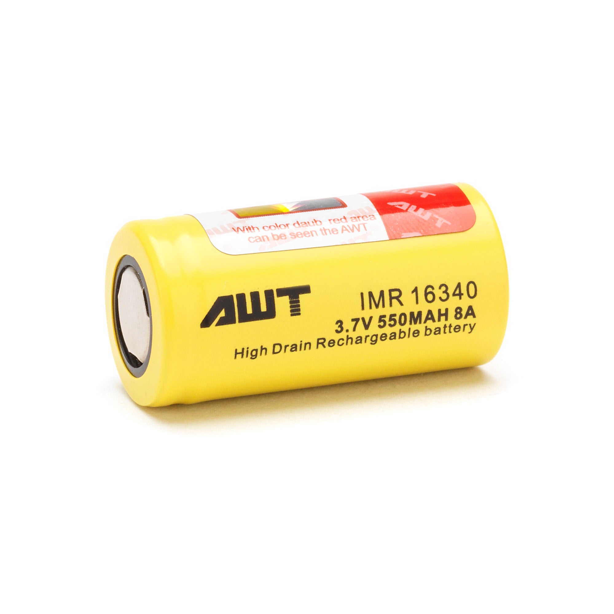 AWT 16340 550mAh Battery