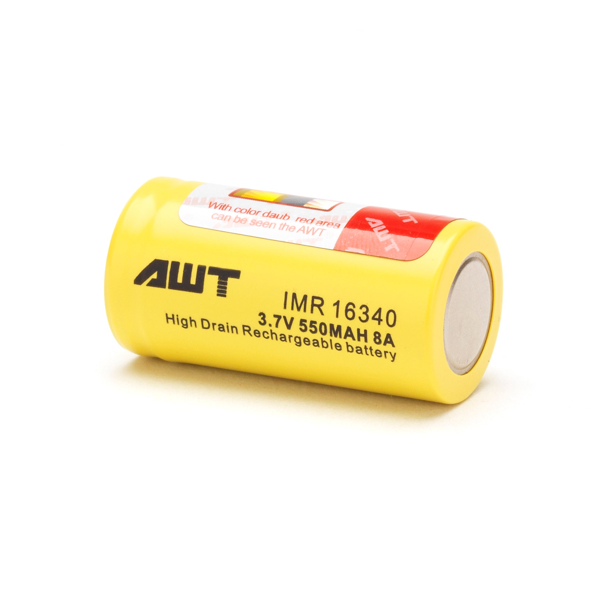 AWT 16340 550mAh Battery