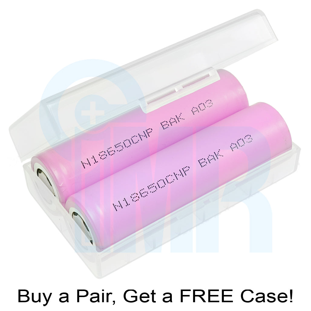 BAK 18650 2500mAh 30A Battery (N18650CNP)