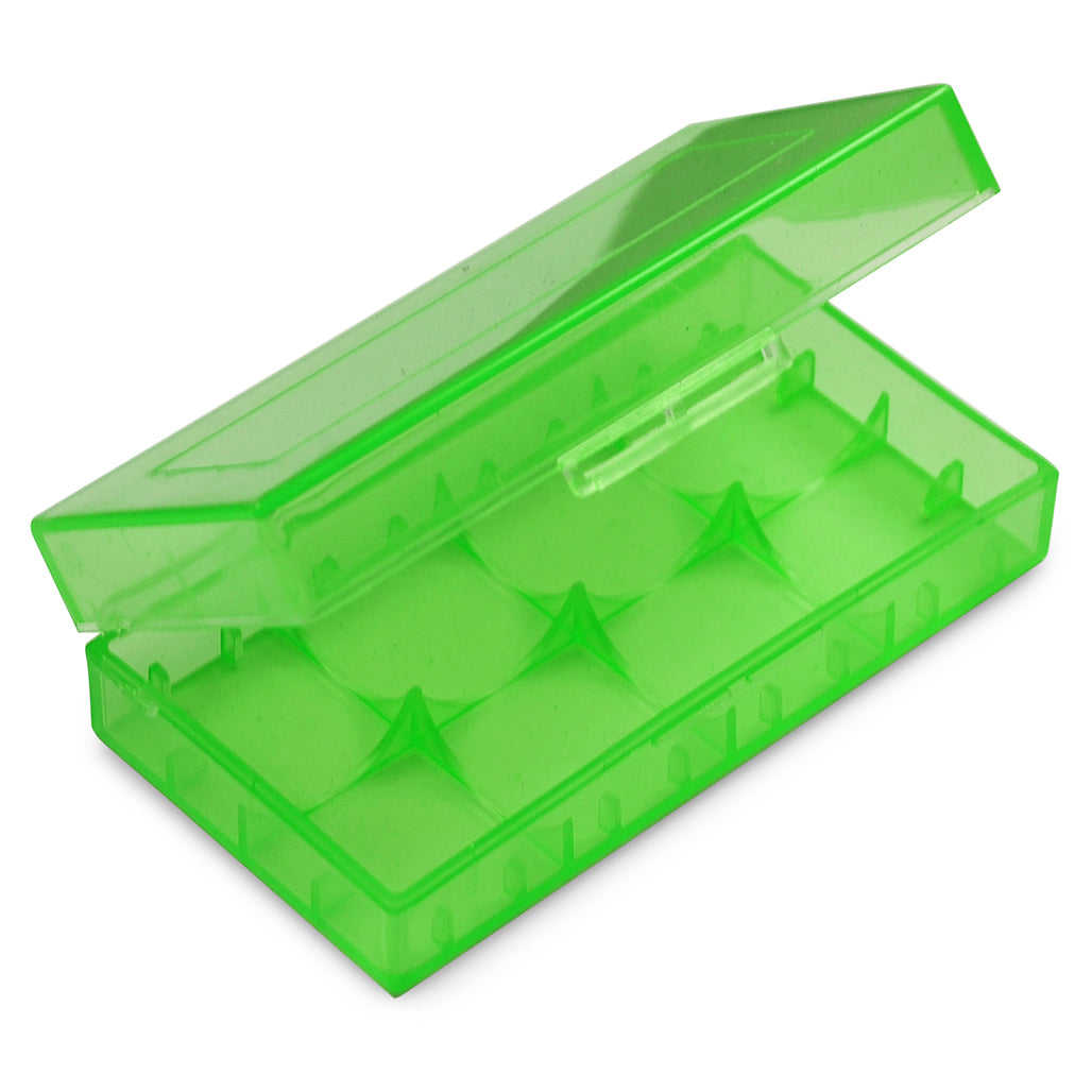 18650 Battery Case (2 Cells) - Green