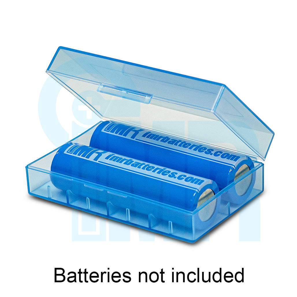 20700 / 21700 Battery Case (2 Cells) - Blue