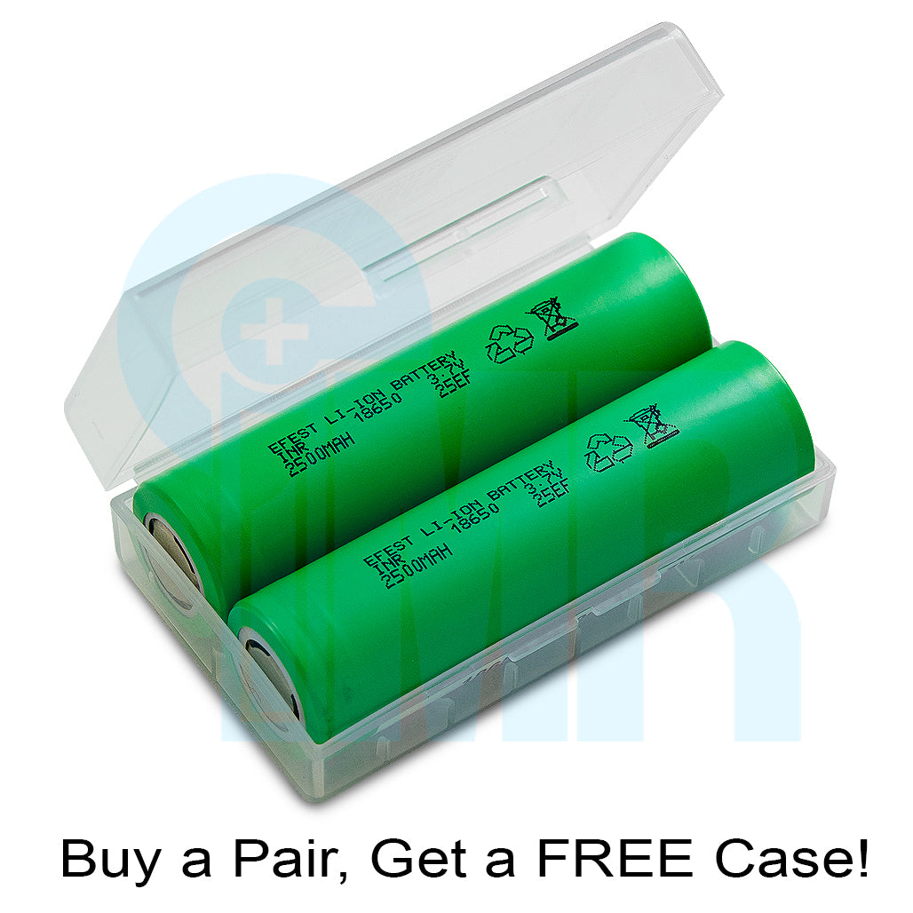 Efest 25EF 18650 2500mAh 20A Battery