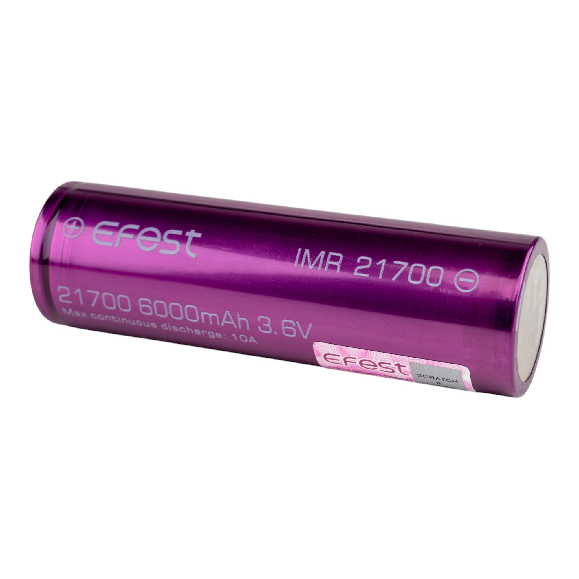 Efest 21700 6000mAh Flat Top Lithium-Ion Battery