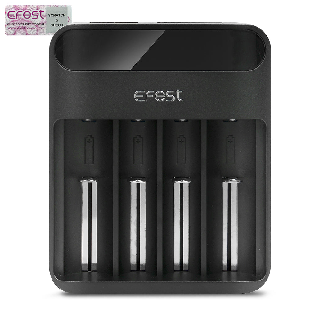 Efest LUSH Q4 4 Channel Battery Charger