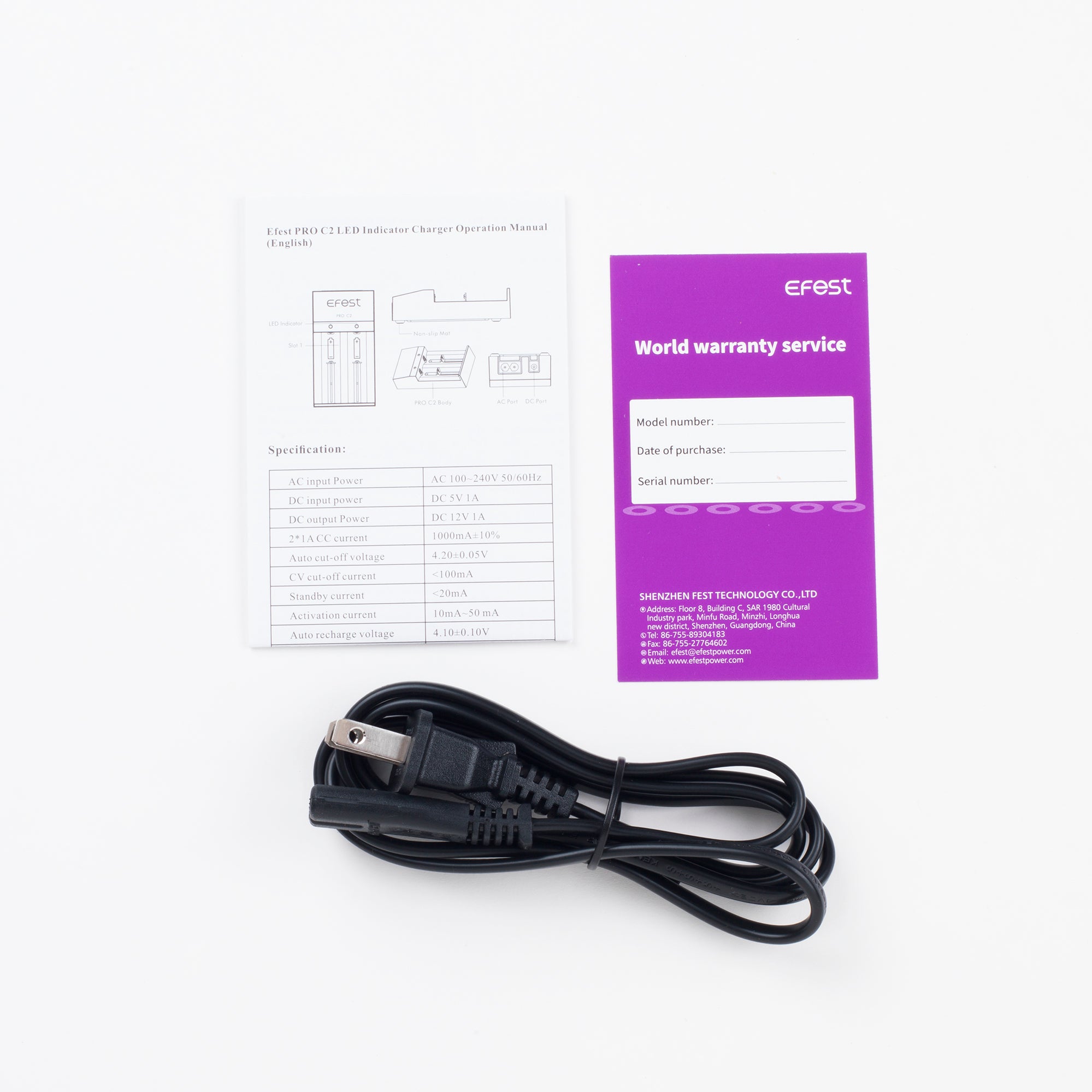 Efest PRO C2 Intelligent Dual Slot Battery Charger