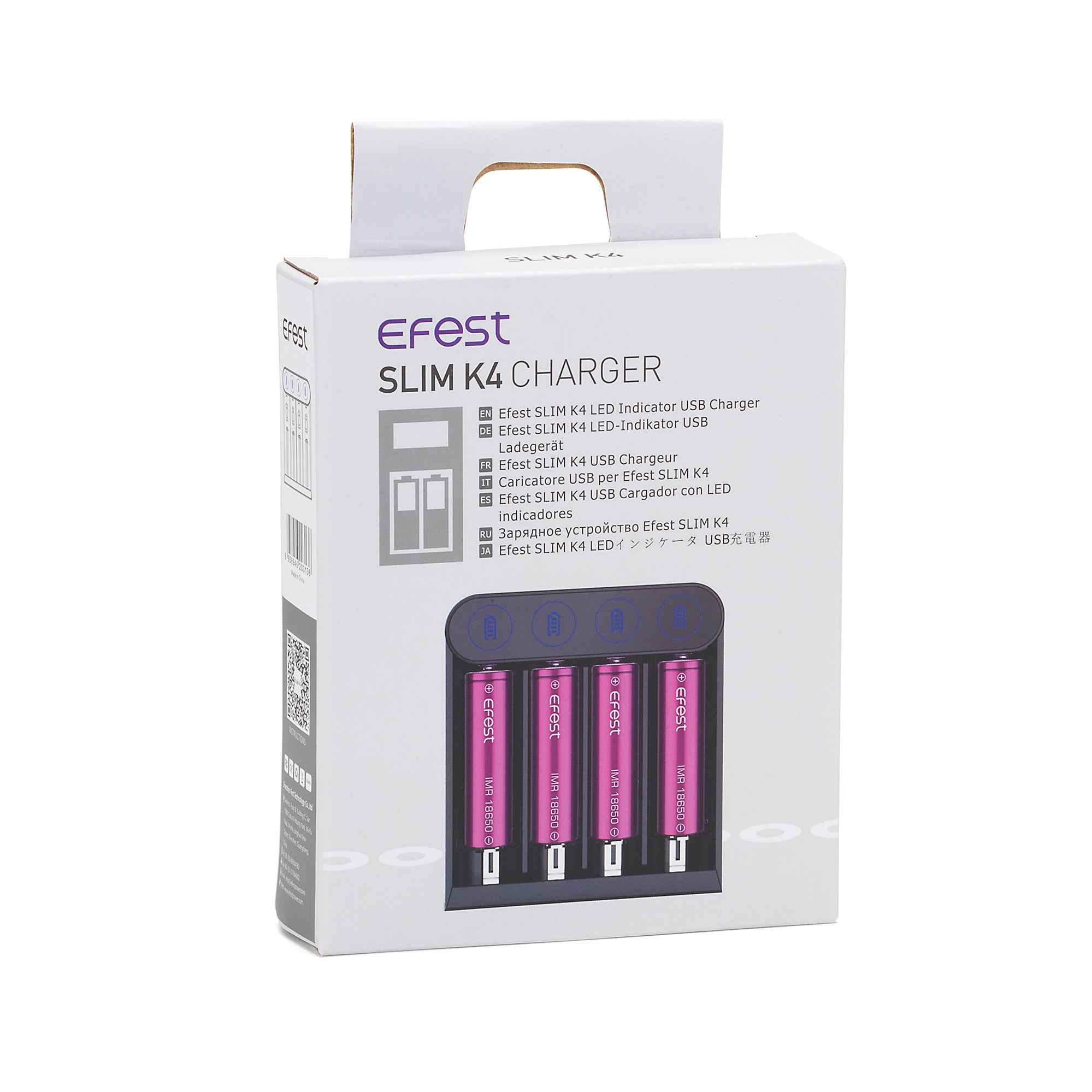 Efest SLIM K4 4 Channel Battery Charger