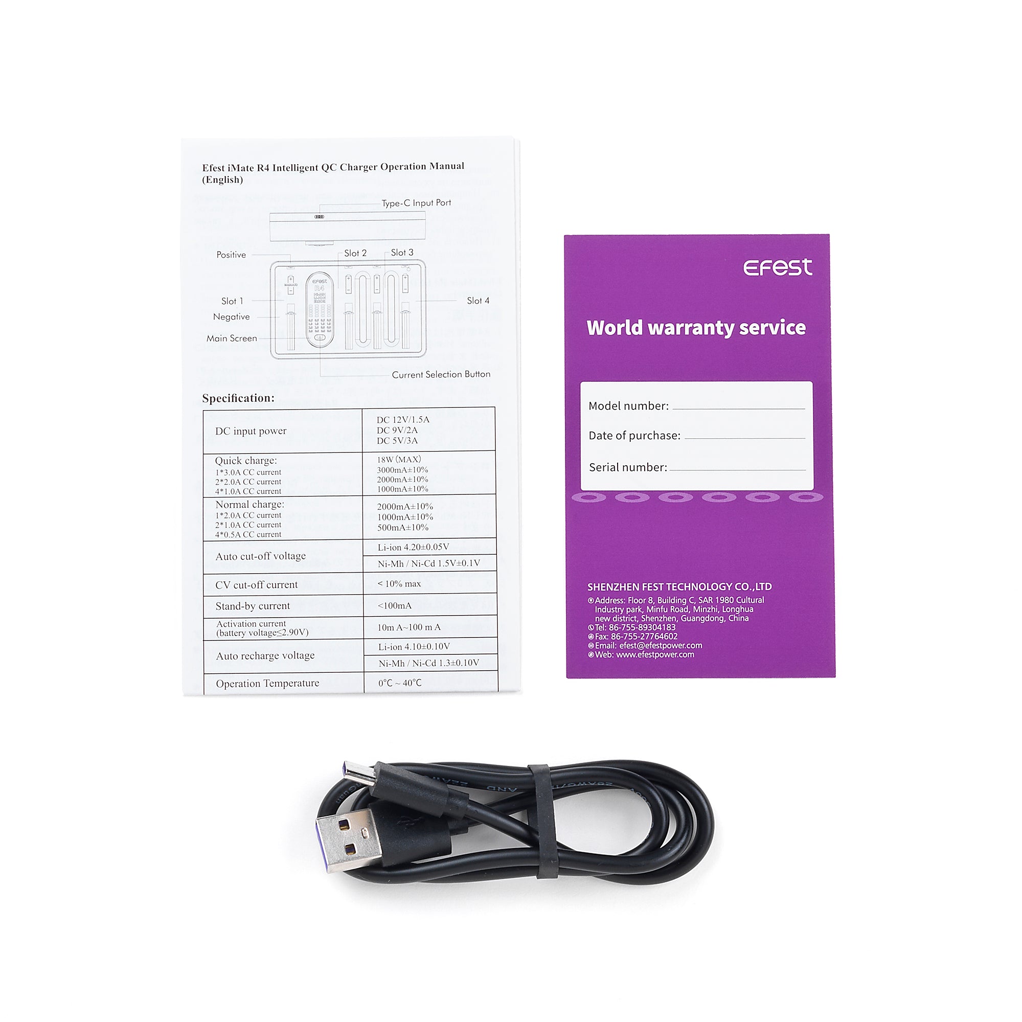 Efest iMate R4 Intelligent QC 4-Channel Charger