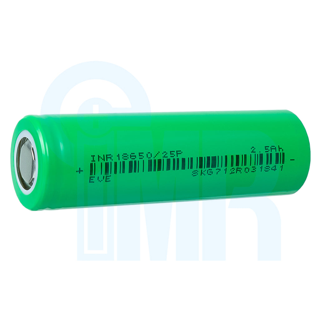 EVE 25P 18650 2500mAh 30A Battery