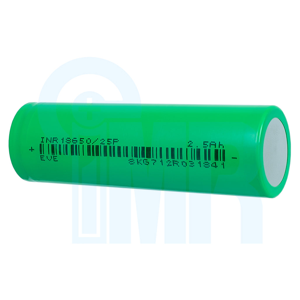 EVE 25P 18650 2500mAh 30A Battery