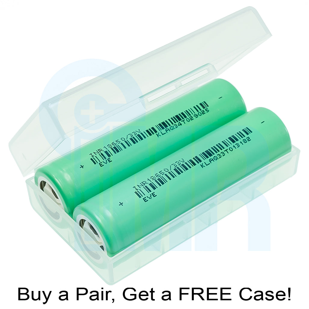 EVE 33V 18650 3200mAh 10A Battery