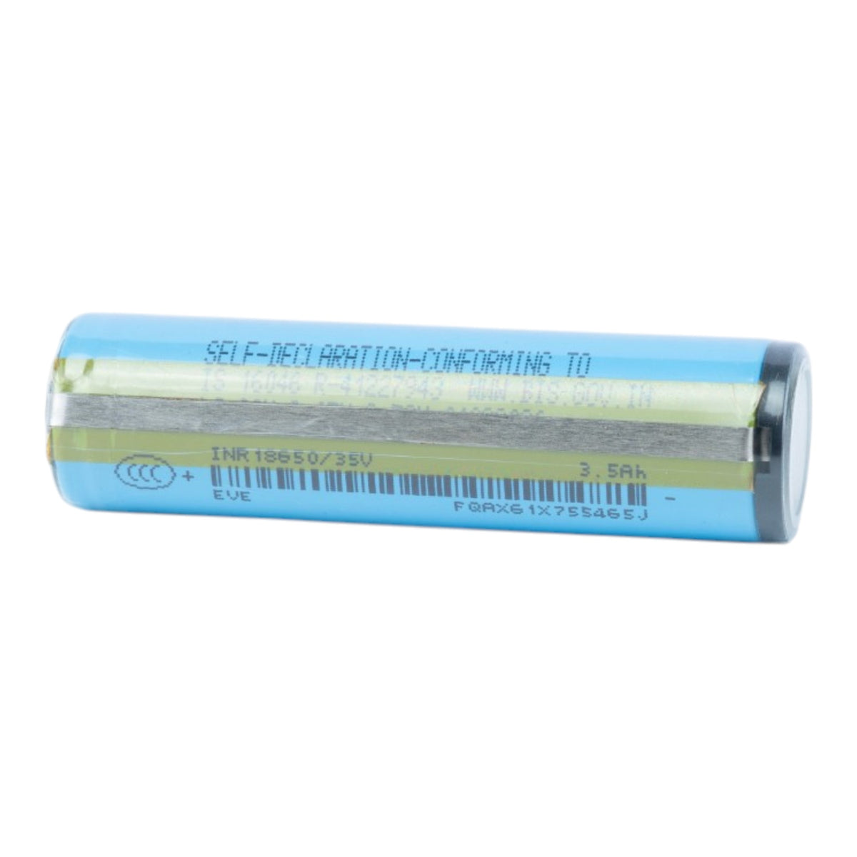 EVE 35V PRO 18650 3500mAh Protected Button Top