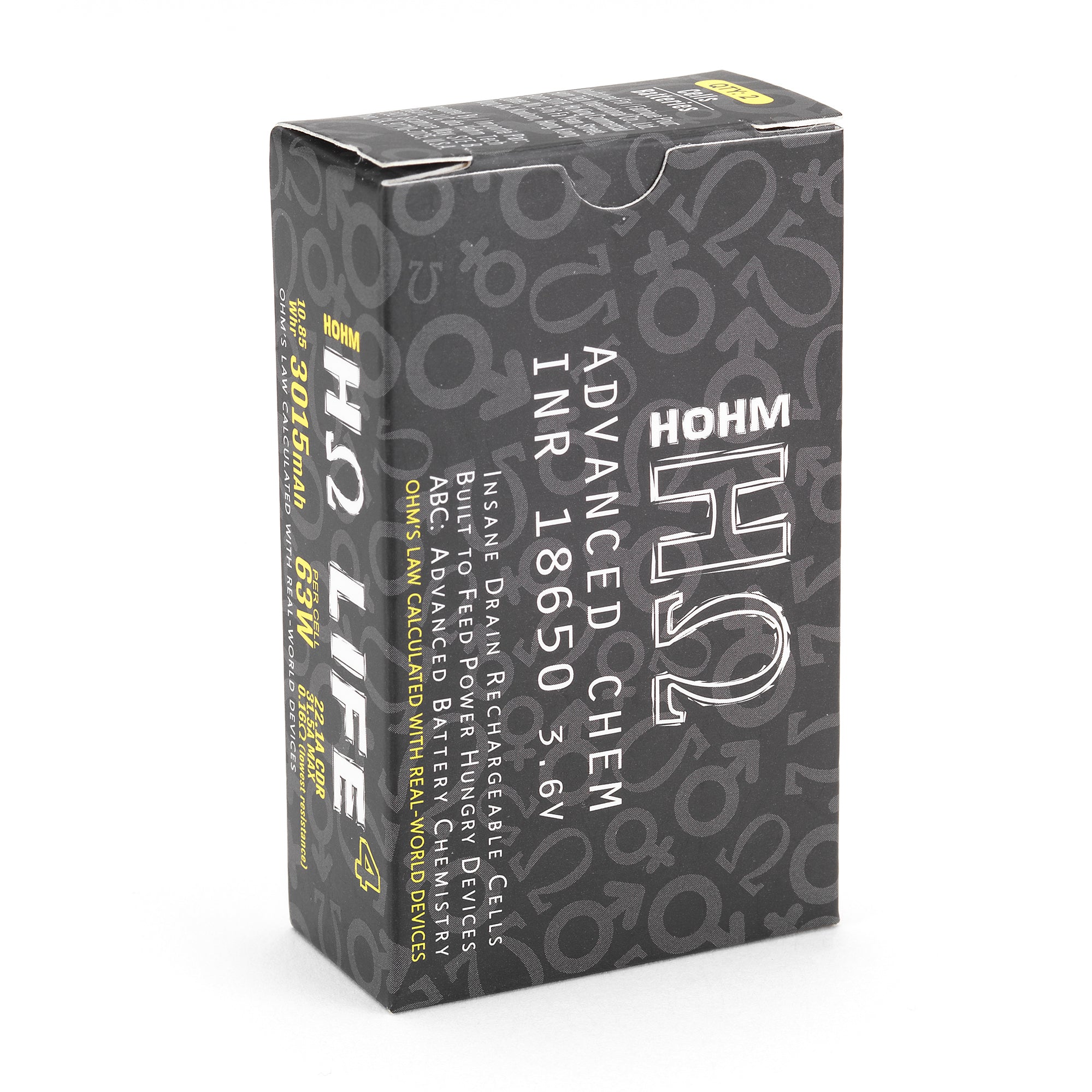 Hohm Tech Life V4 18650 3015mAh 22.1A Battery Hohm Tech Life V4 18650 3015mAh 22.1A Battery