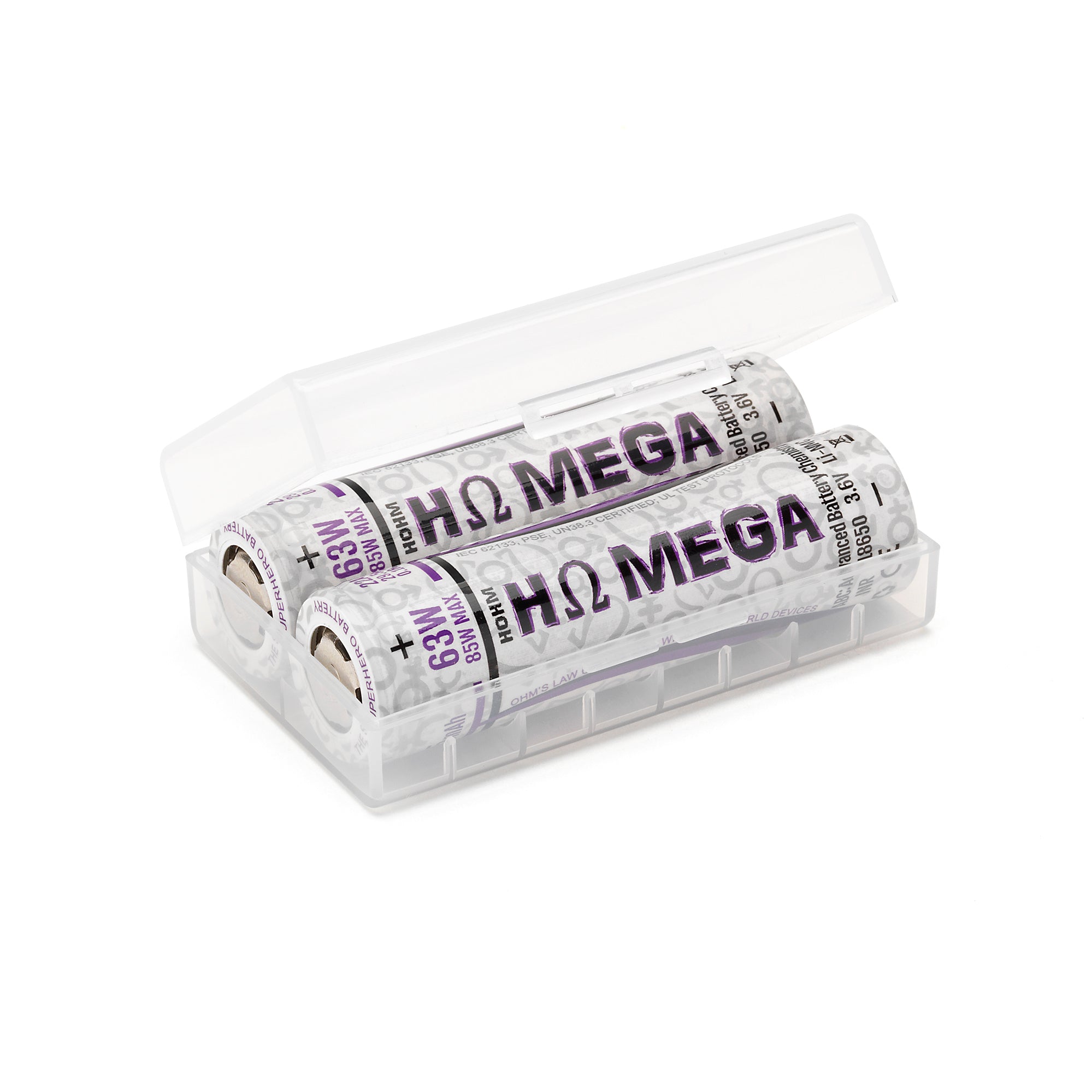 Hohm Mega 18650 High-Output 22A Lithium-Ion Cell