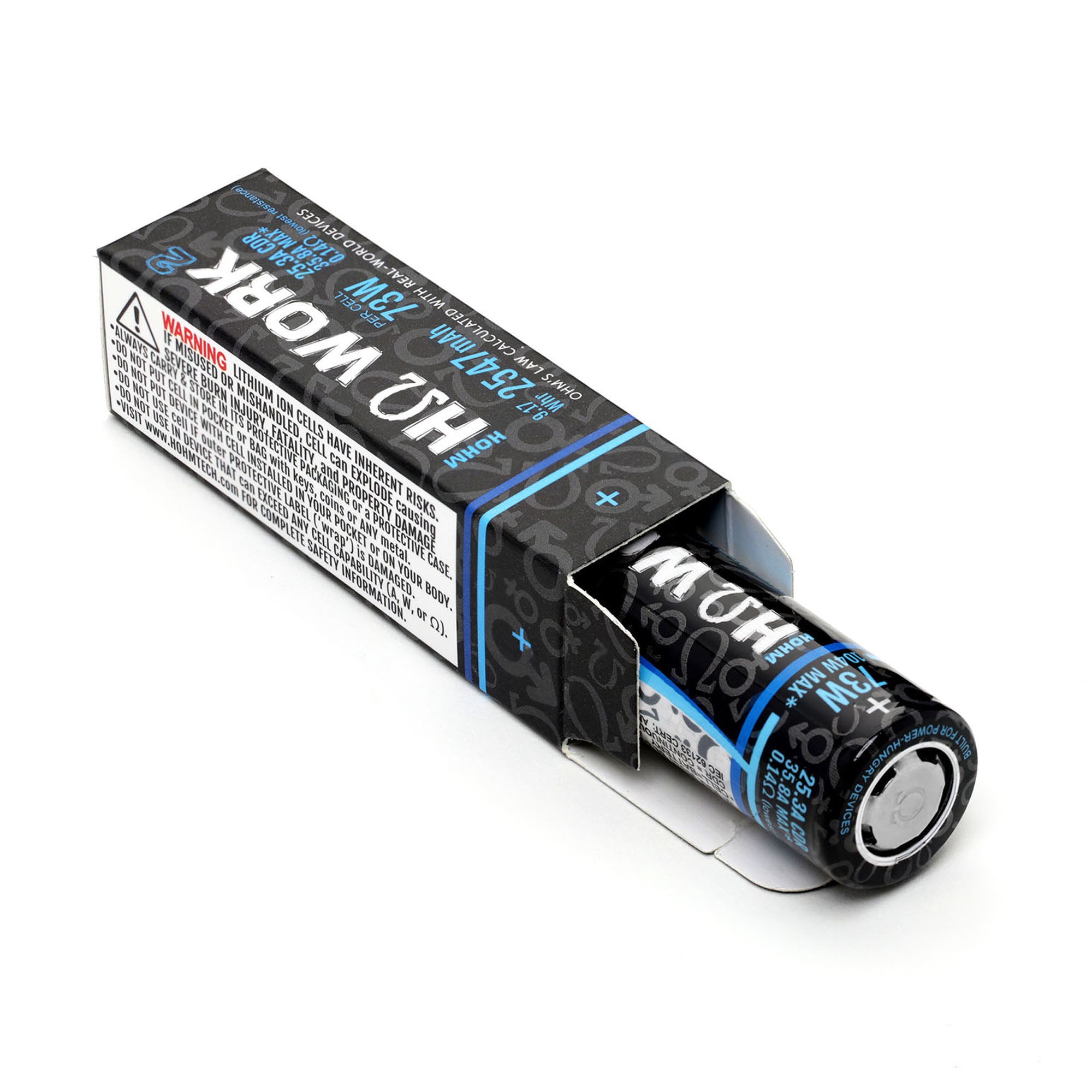 Hohm Tech Work V2 18650 2547mAh 25.3A Battery