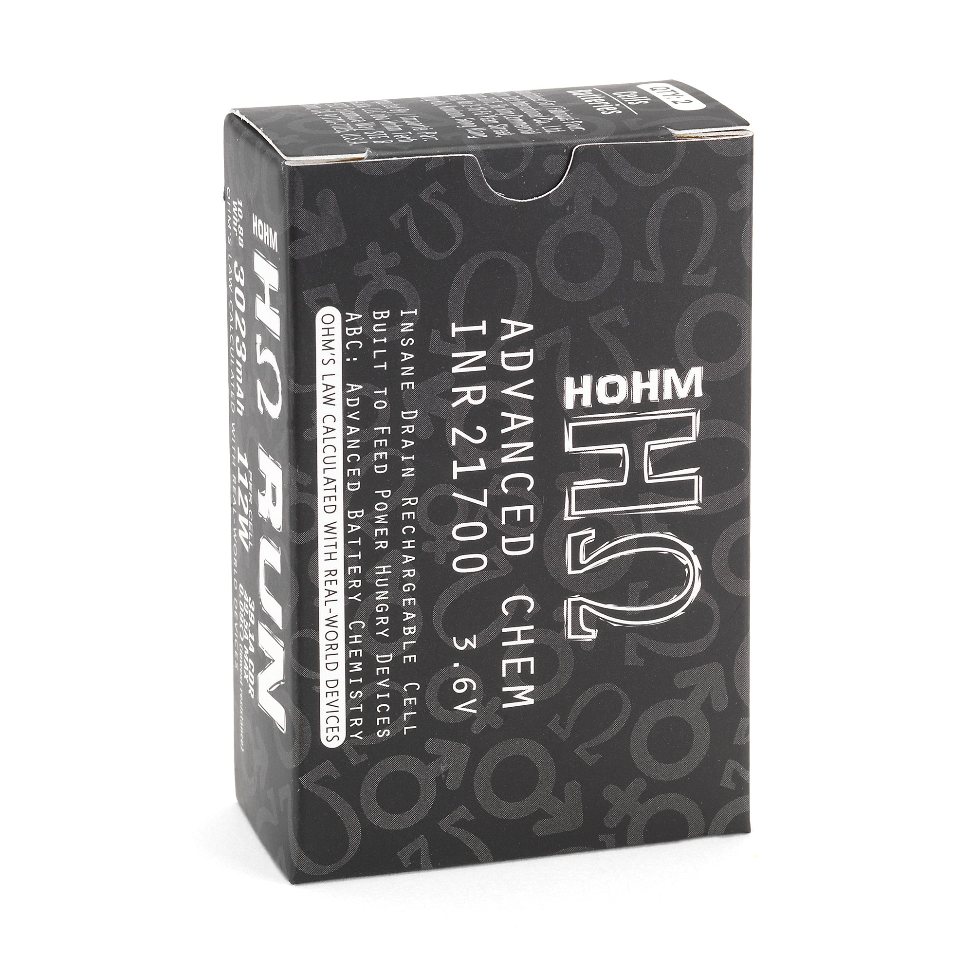 Hohm Tech 21700 Run 39.1A Rechargeable Battery