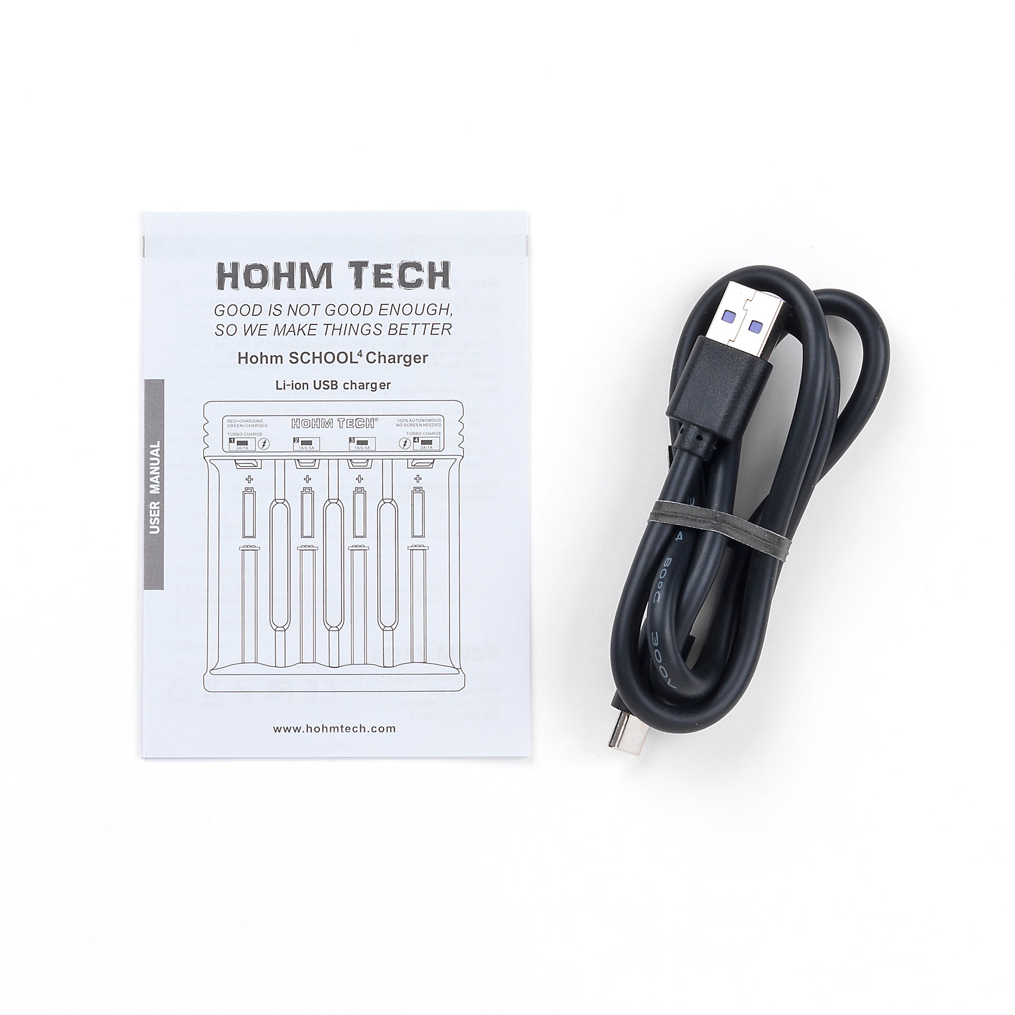 Hohm Tech School 4 Channel Battery Charger