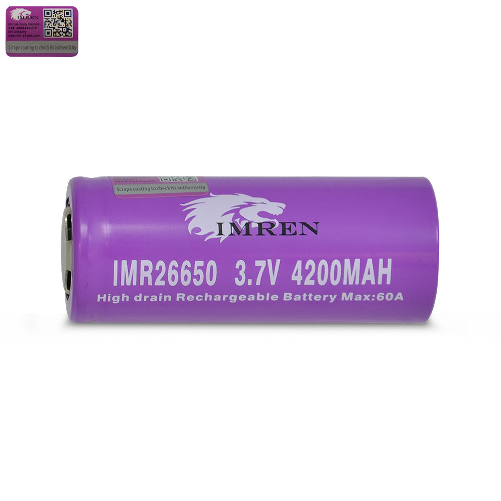 IMREN 26650 4200mAh Battery