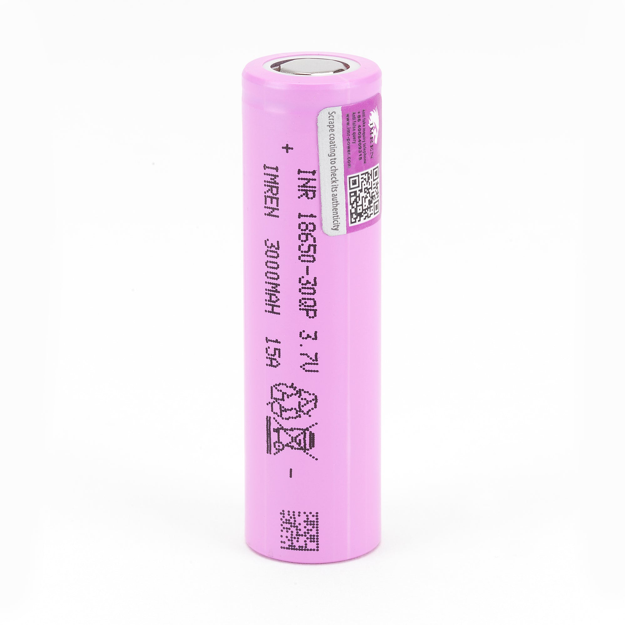 IMREN 18650 3000mAh Lithium-Ion Rechargeable Cell
